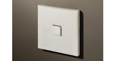 Выключатель Lithoss Textured white 9010