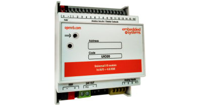 Embedded Systems Multiport 20 KNX  20 универсальных каналов: 16 ввод/вывод + 4 ввод (UIO20)