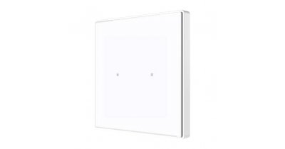 Емкостный выключатель Square TMD 2 с 2 многофункциональными кнопками, Белый