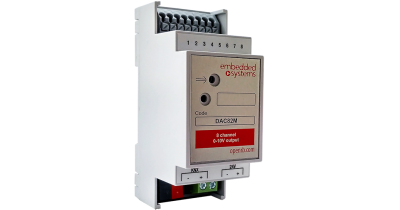 Embedded Systems 8-ми канальный контролер аналоговых выходов 0-10 В (DAC82M)