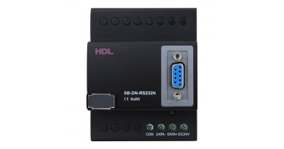 HDL Шлюз на DIN рейку для интеграции шины HDL с устройствами, работающими по протоколам RS232/485, в том числе NUVO и CoolMaster