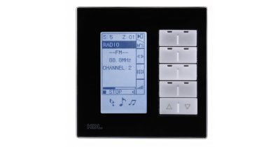 Клавишная настенная панель KNX с экраном DLP, EU стандарт