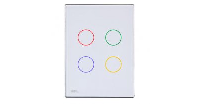 4-клавишная сенсорная Smart панель KNX, LED индикация, US стандарт