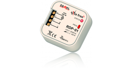 Радиоприемник диммер 250 Вт (R+RL+RC) extra free ZAMEL