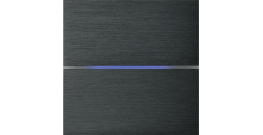 Sentido лицевая панель 2 - клавишная - brushed dark grey