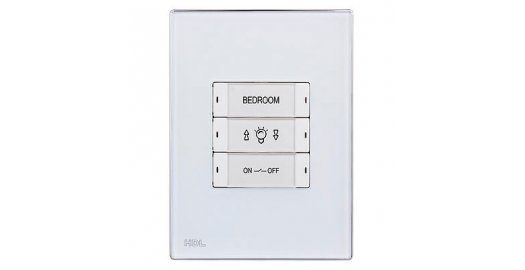 3-клавишная панель KNX, австралийский/US стандарт